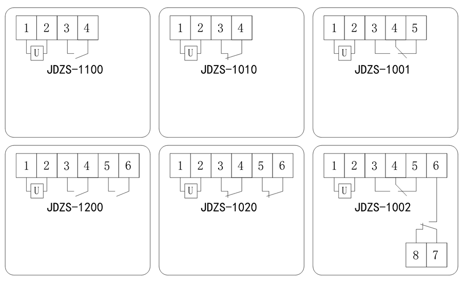 JDZS-1020內(nèi)部接線(xiàn)圖